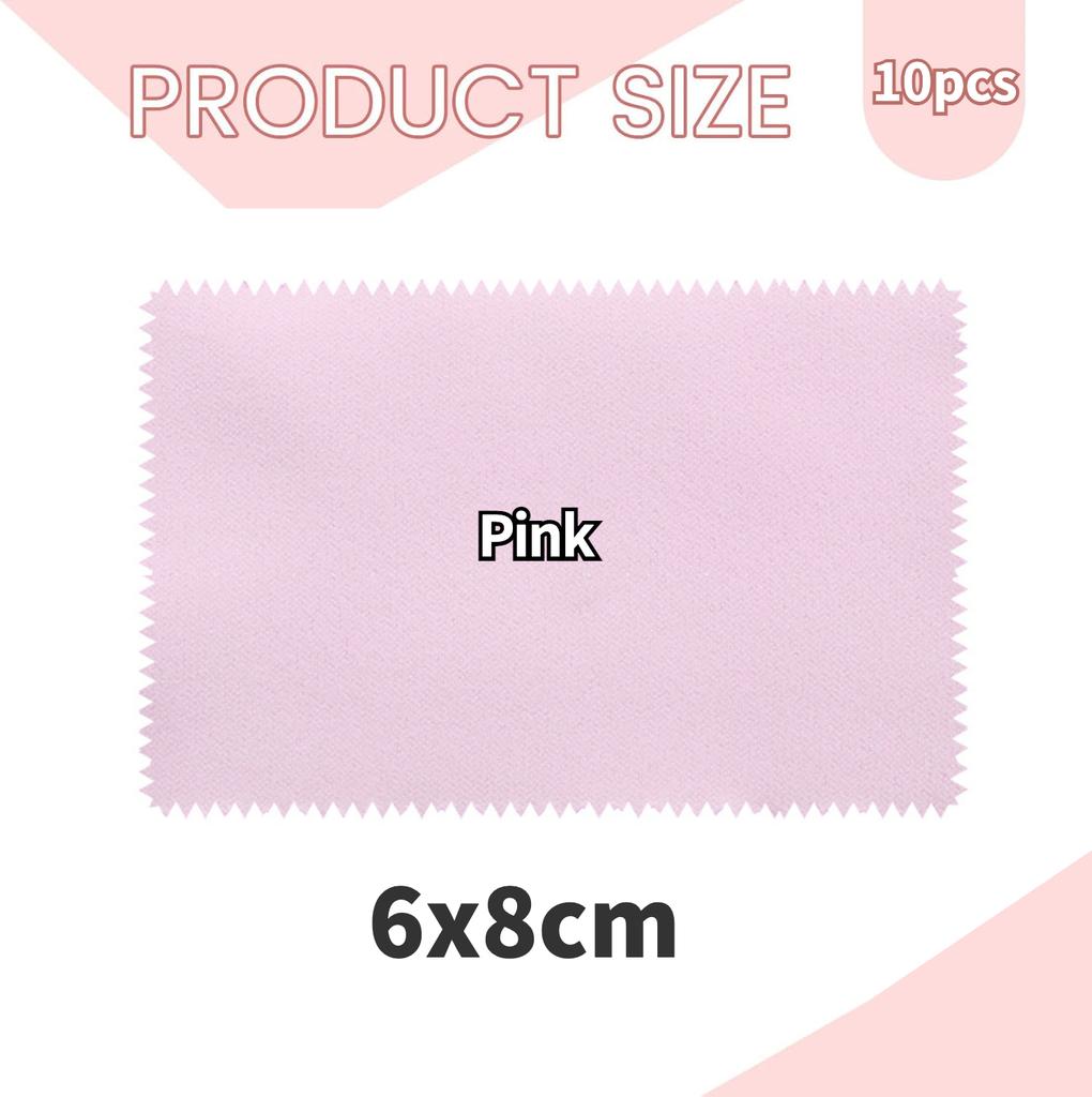 Jewelry Cleaning Cloth Polishing Cleaning Cloths for Sterling Silver Gold Platinum,Watch Keeps Jewelry Clean and Shiny