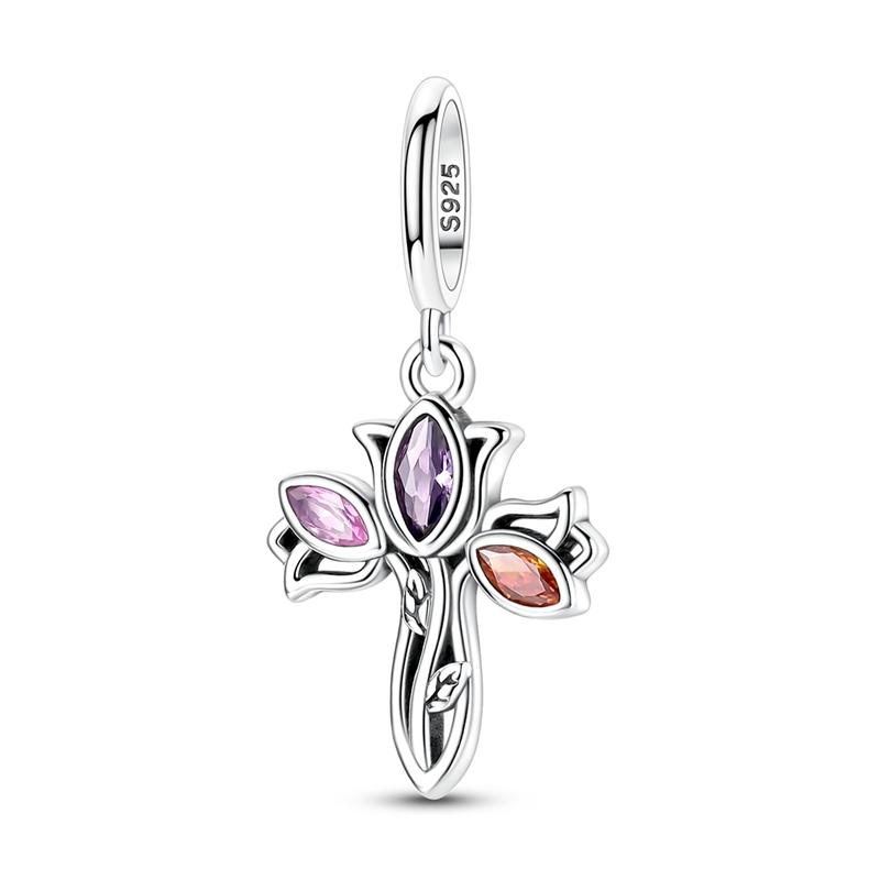 925 Silver Charms Beads Passport Dog Shoes Dangle Fit Bracelet Women Jewelry Gift DIY