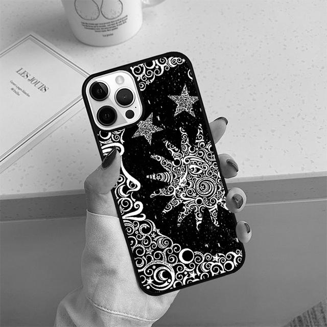 Sonne und Mond Gesicht Handyhülle Für iPhone 17 Air 13 12 14 15 16 Hülle Für Apple 14 15 16 Pro Max Plus Coque