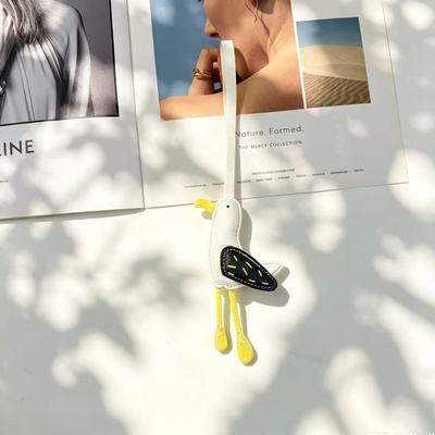 Porte-clés Petit Goéland Accessoires Mignons pour Sac Pendentif Goéland Cordon Mignon