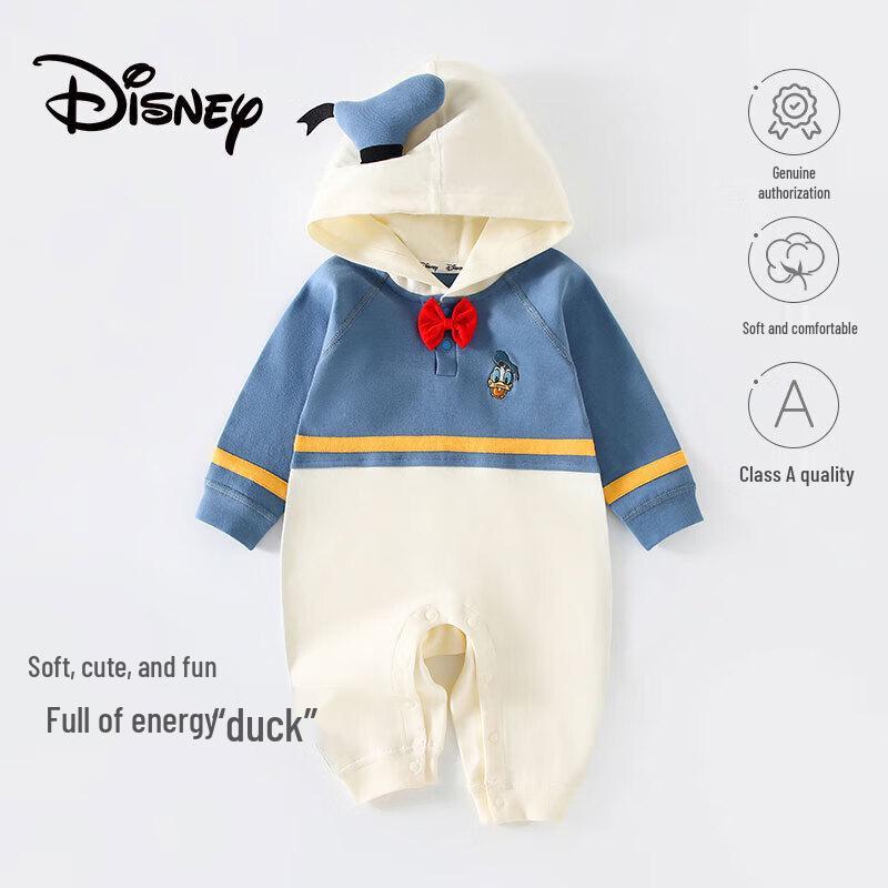 Disney Newborn Baby Donald Duck Hooded Romper 73