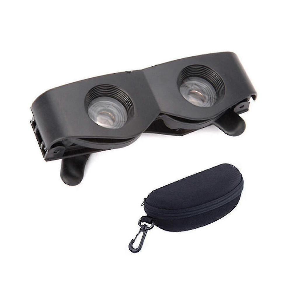 Fishing Binoculars Glasses Magnifying Telescope for Bird Watching Sports Concerts Tv Adults Kids Outdoor Hands Free Glasses with Glasses Case [free Sh