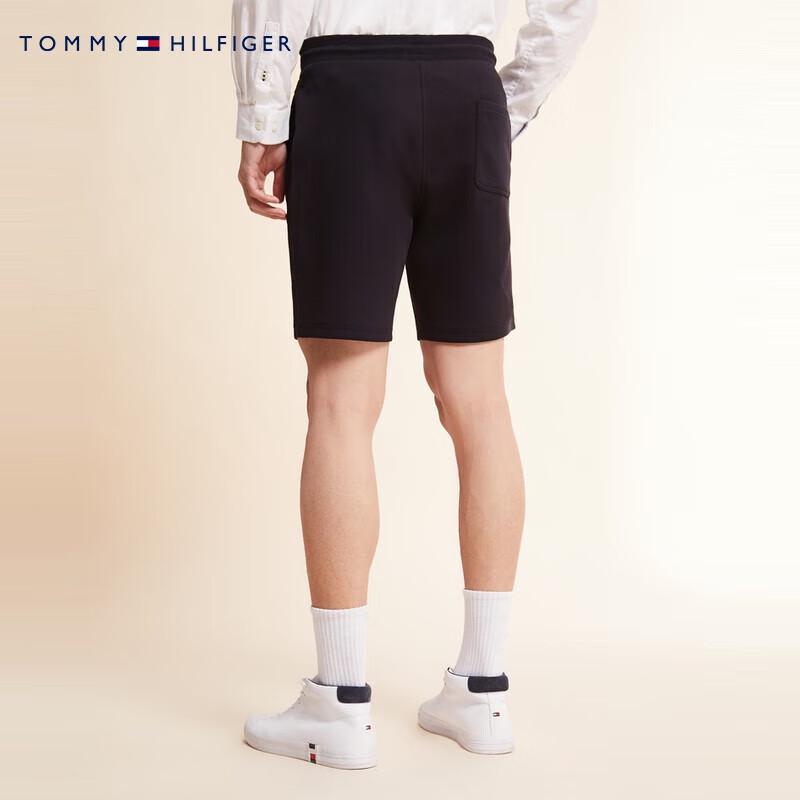 Tommy Hilfiger Men's Straight Fit Embroidered Drawstring Shorts