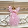 Three-Dimensional Angel Lace Ornament: Creative Christmas Tree Decoration.