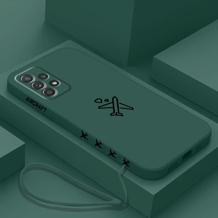 Aeroplane Phone Case for Samsung Galaxy A11 A12 A13 A14 A15 A16 A23 A25 A33 A34 A42 A53 A52s A54 TPU