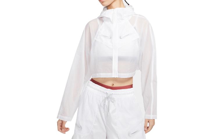 Nike Jackets Women s White Hooded Thin Other CT0765-100 L
