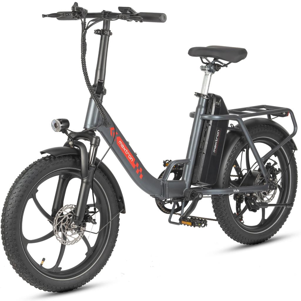 Skládací elektrické kolo Maxtron MULE, 250W motor, 48V 20Ah vyjímatelná baterie