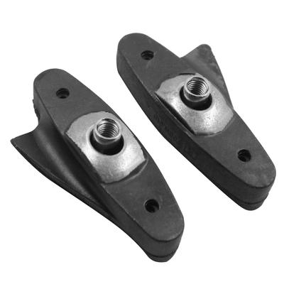 2x MTB Rennrad Brems V-Brake Halter Beläge Gummibeläge Blöcke