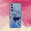Cool Game V-Valorant J-Jett-ES Phone Case Black Silicone Soft For Samsung Galaxy A73,A72,A71,A70,A53,A52,A51