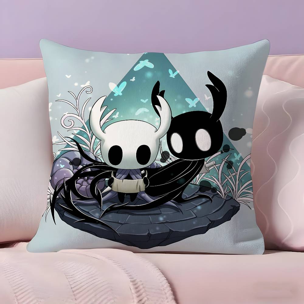 Spiele H-Hollow KnightS Kissenbezug Kissenbezug Ultraweicher Hautfreundlicher Stoff Wolkenähnlicher Komfort & Verdeckter Reißverschluss