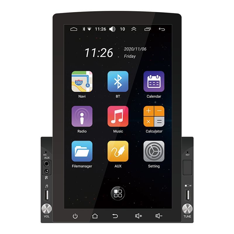 2 Din 10.1" Carplay Android Car Radio Video Mirror Link Multi-language Bluetooth FM 3USB D110 WiFi GPS