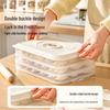 ZISIZ Multi-Layer Dumpling Freezer Storage Box