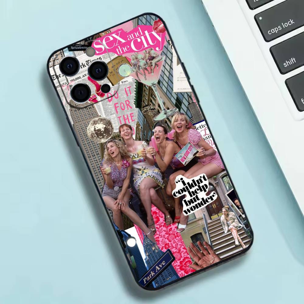 Sex And The City Phone Case Silicone Soft For IPhone 17 16 15 14 13 12 11 X XR Plus Pro Max Plus