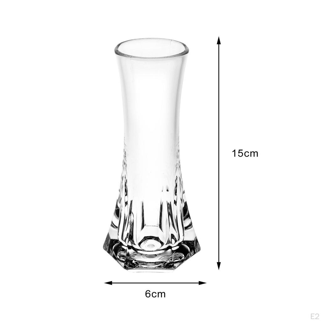 Acrylic Vase for Floral Display on Table Home And Events