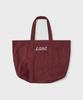 Lane Apartment Cotton Logo Big Bag [Red]