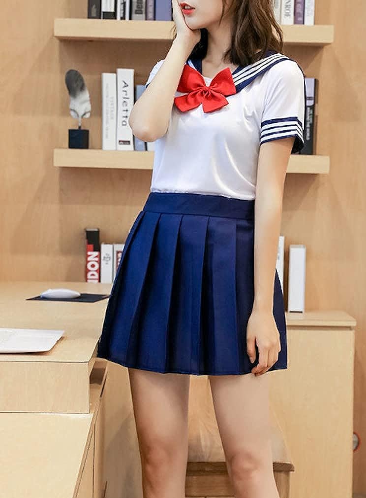 Natural Rhythum Sailor High School Girl Sexy JK Extremely Erotic Adult Perfect for Plus Sailor Erotic School Uniform Size Uniform, Cosplay, Costume,