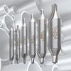6Pcs High Speed Steel Center Drill Bits Set Countersink Drill Bit Adapter for Lathe Metalworking Size 1/1.5/2/2.5/3/5mm