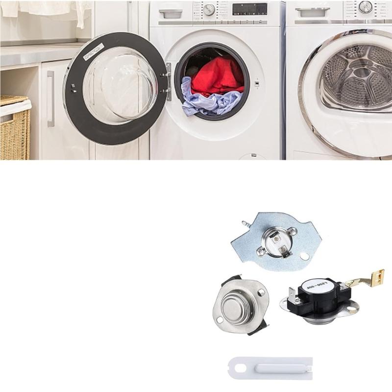 Dryer Cycling Thermostat 3977393 3392519 Thermal Cut Off Switches and High Limit Thermostat Kits Clothes Dryer Parts