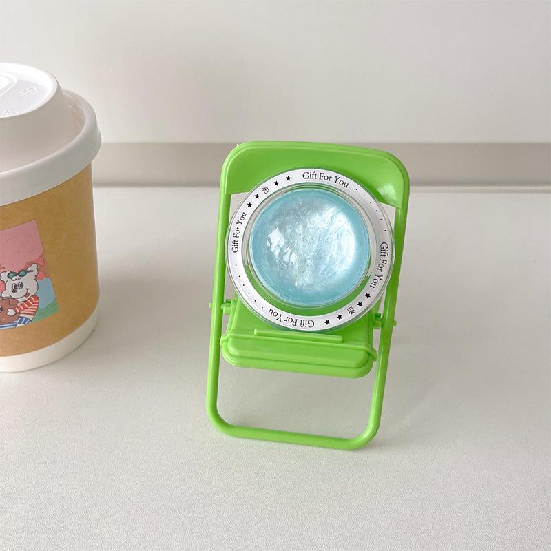 Solid Color Crystal Ball Mobile Phone Airbag Bracket Magnetic Suction Magsafe Retractable Wind Spherical Desktop Bracket