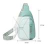 Women Bag Fashion Ladies Daily Chest Bag One Shoulder Crossbody Bag Girls Small Short Trip Travel Carry Bags Simple Messenger