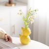 Creative Fruit Ceramic Vase Small Fresh Home Desktop Decoration Ornament Simple Art Flower Arrangement