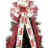 Beautiful Bowknot Ornament Stylish Tree Trimming Enhances Festival Home Decors for Tree Wreaths Holiday Party Decoration