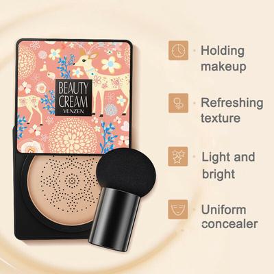Air Cushion Mushroom Sponge Head CC Concealer Hydratačný make-up BB krém