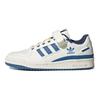 adidas Originals Forum Low Canvas Retro Low-Top Skate Shoes Unisex Sneakers White Blue HR0458