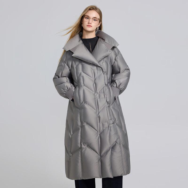 Women's Loose Fit Thickened Long Down Jacket