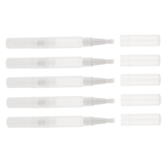 

5Pcs Empty Twist Pen Cosmetic Container Lip Gloss Eyelash Growth Liquid Tube 3ml білий