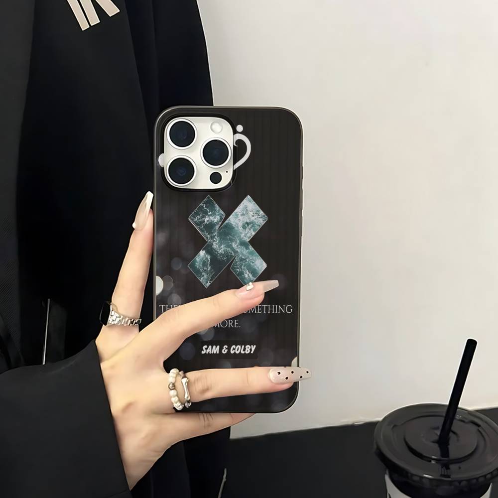S-Sam And Colby XPLR Corrugated Pattern For IPhone 17 16 15 14 13 12 11 16 Pro Max Plus Pro Non-slip Phone Cover