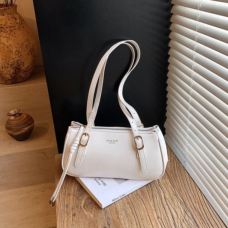 Premium Retro Underarm Bag Women's Versatile Fashion Shoulder Bag Niche Design Commuter Bag