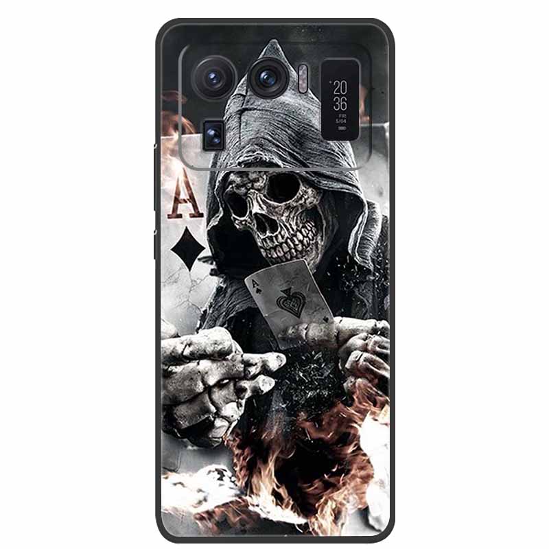 For Xiaomi Mi 11 Ultra Case 6.81 Shockproof Soft silicone TPU Back Cover Cases For Xiaomi11 Ultra Phone fundas Mi11 Ultra Cute
