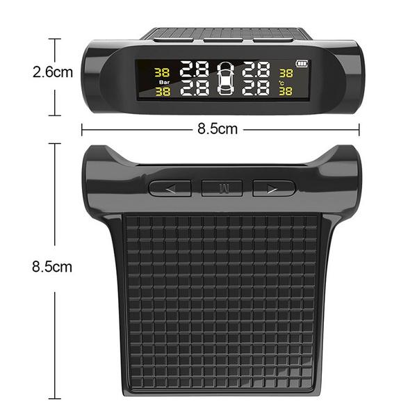 Cyfrowy miernik ciśnienia w oponach LCD TPMS o wysokiej precyzji z czujnikiem zewnętrznym Bezprzewodowy system monitorowania ciśnienia w oponach Typ miernika Wykrywanie ciśnienia