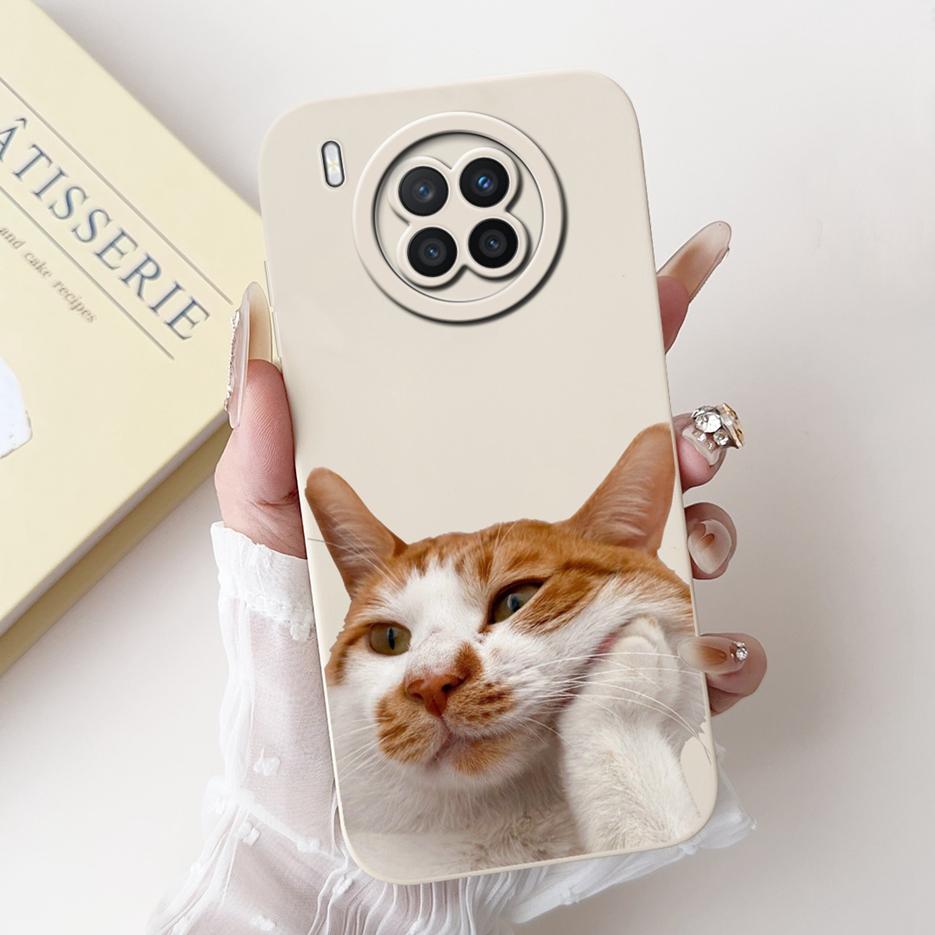 

For Huawei Nova 8i Case Honor 50 Lite NTN-L22 Luxury Candy Painted Cover Soft TPU Phone Case For Honor 50 Lite Nova8i Back Cover Honor 50 Lite