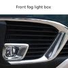 Auto Fog Light Lamp Decorative Frame Cover Trim for 5008 16119191980 16119192080