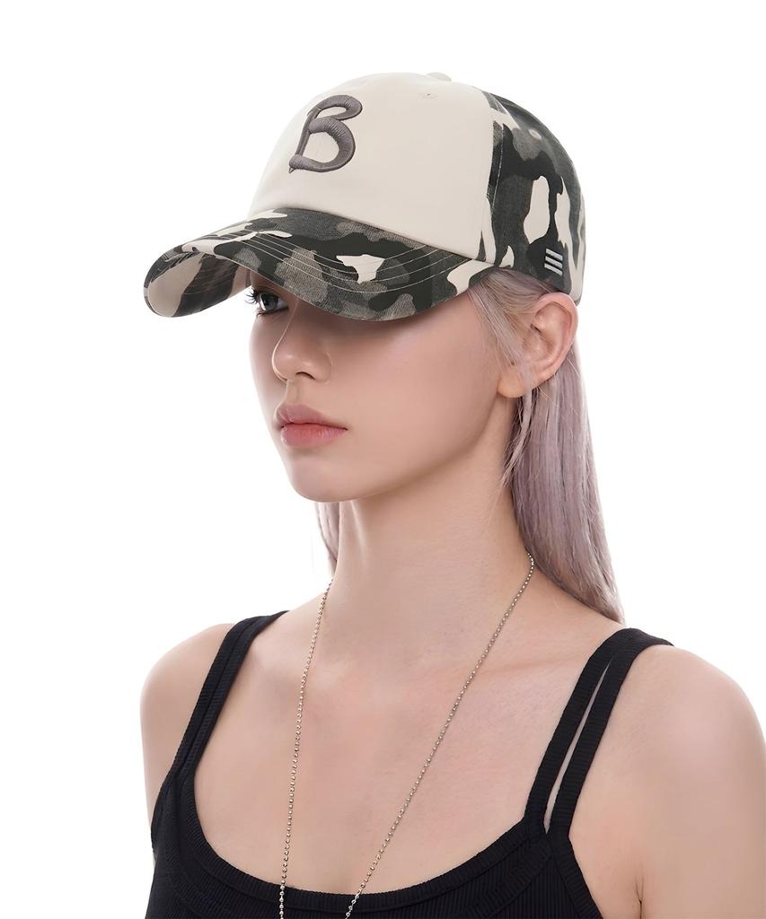 Beullaeglikeullusibeu B Symbol Ball Cap_Camo [Bkf2Ucw006]