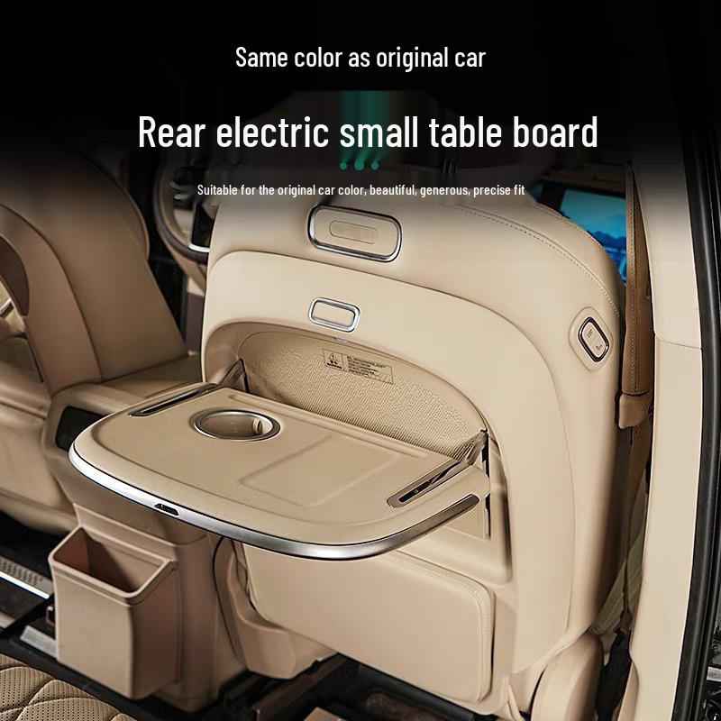 AITO M9 Electric Rear Seat Multi-functional Folding Table for Car Interior Decoration