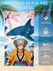 One Piece Monkey D. Luffy Beach Towel, Anime Fans Exclusive Limited Edition Pirate Themed Bath Towel for Beach, Pool & Bathroom
