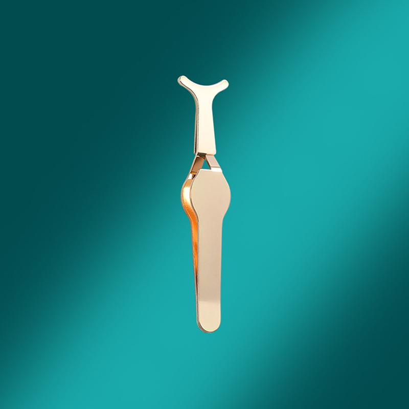 

1 шт. антистатические пинцеты для ресниц из нержавеющей стали, принадлежности для наращивания ресниц, промышленные точные пинцеты для бровей, инструменты для макияжа золотой