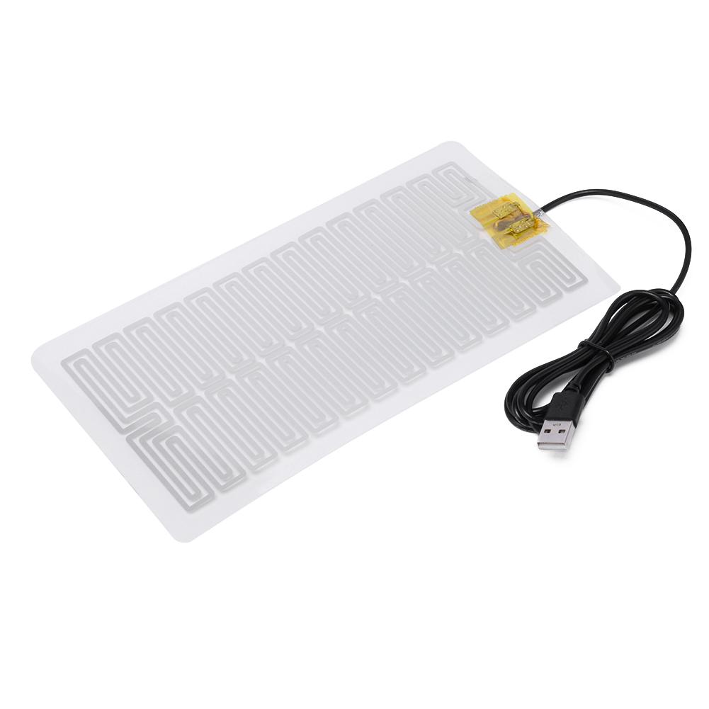 USB 5V Heizkissen Plug-and-Play Warmplatten-Heizblätter für Mauspad-Schuhe
