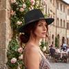 (Marime unica, negru) Pălărie Panama de Paie pentru Bărbați, Pălărie de Soare cu Bor Lat, Ușoară, de Vară, pentru Exterior, Plajă