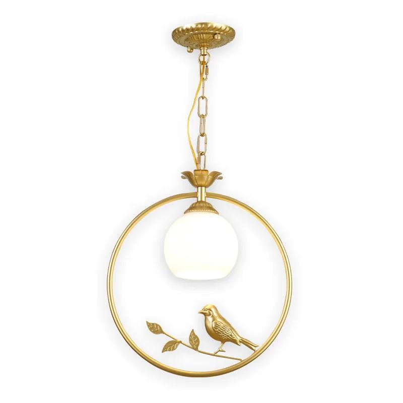 Vintage Loft Pendant Lights Creative Bird Lamp Dining Room Decoration Light Fixtures Living Room Home Indoor LED Pendant Luster
