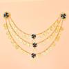 Multi Layer Alloy Coin Tassels Shoulder Chain Necklace Shoulder Accessory for Fashion Forward Women Seeking Unique Style