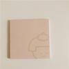 Memo Pad Bread No-sticky Note Paper Grid Square Notepad for Diary Decoration Student Stationery School Supplies