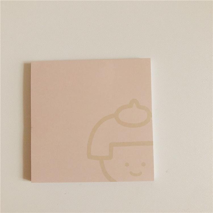 Memo Pad Bread No-sticky Note Paper Grid Square Notepad for Diary Decoration Student Stationery School Supplies