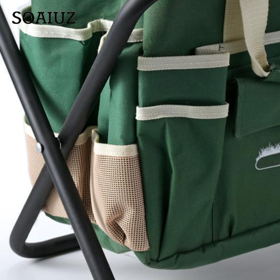 Folding Chair Durable Portable Folding Camping Stool with Storage Bag Waterproof Load-Bearing Chair for Outdoor