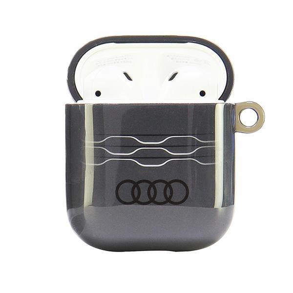Audi Iml Geometric Pattern Airpods 1/2   Cover Szary/Gray Au-Imlap-A6/D3-Gy