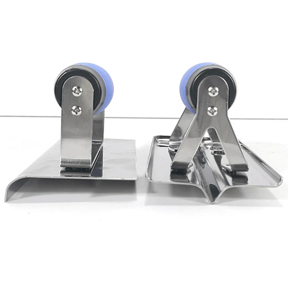 Concrete Edger Blue Steel Curved End Arc Corner Trowel with Rubber Handle Trowel Plaster Cement Stucco Masonry Construction Tool