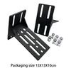 2 Pieces Awning Bracket Car Mounting L Brackets Kit Accessories Replacement Stable Outdoor